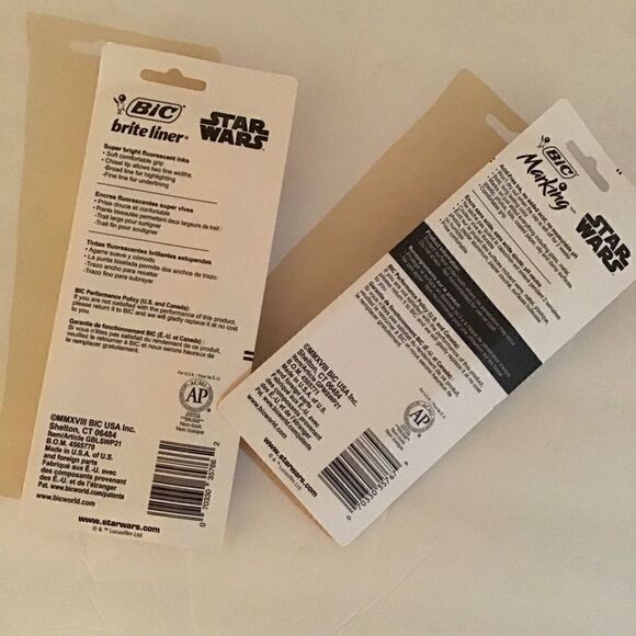 Bic STAR WARS Edition Markers 2Lot - Picture 5 of 5